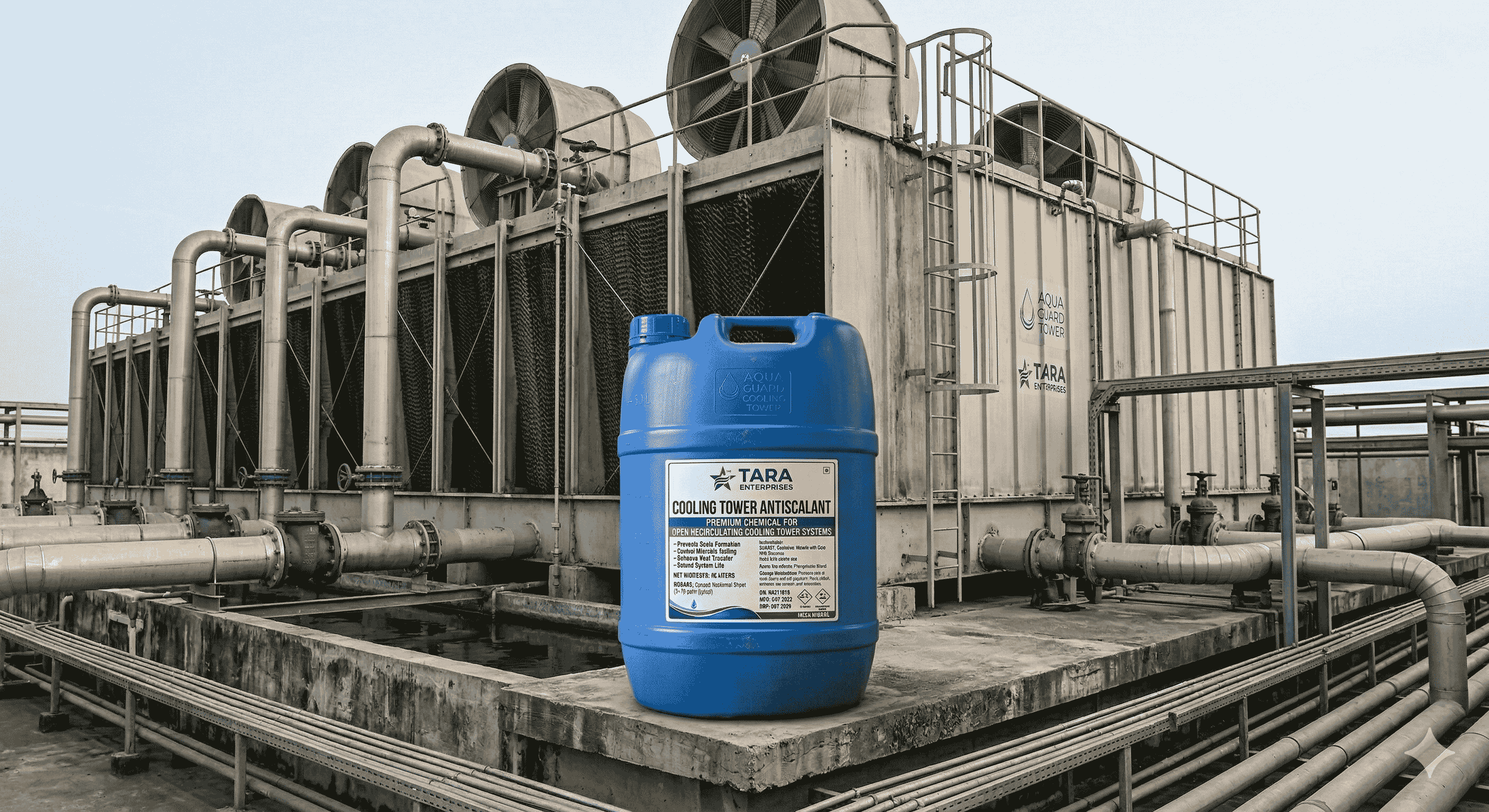 Cooling Tower Water Treatment Chemical Drum
