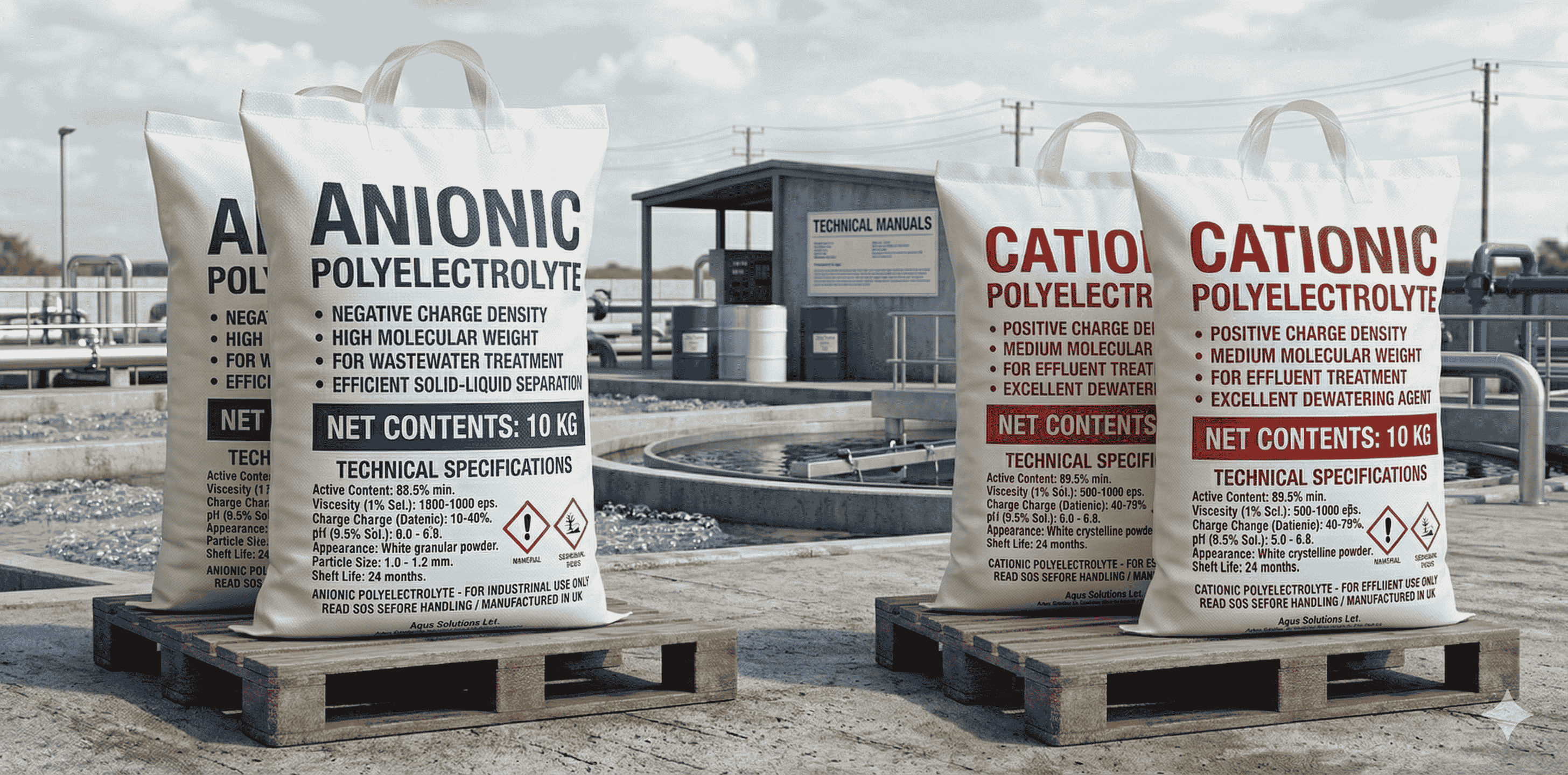 Polyelectrolyte Powder and Flocculation Result
